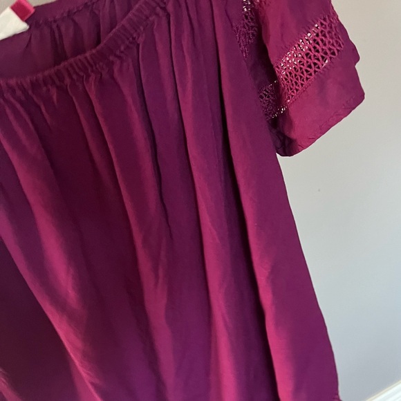 SO ladies off shoulder loose for blouse Flowy size XL - Picture 2 of 7